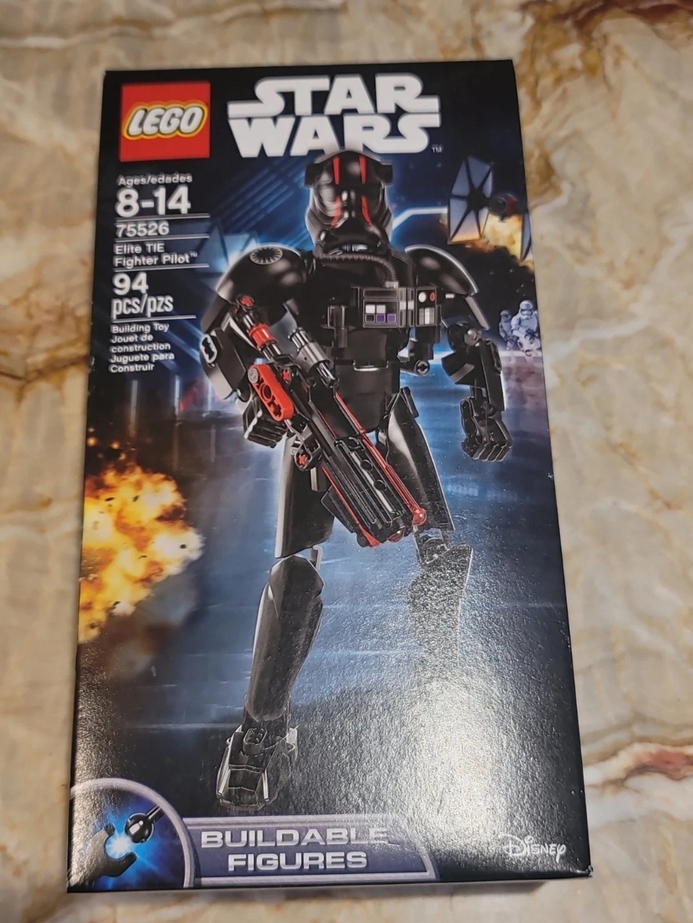 LEGO Star Wars 75526 Elite TIE Fighter Pilot - Brand New Sealed